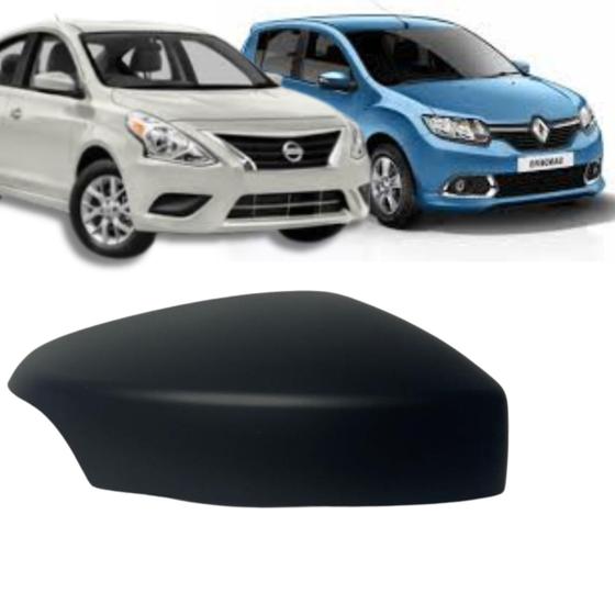 Imagem de Capa Retrovisor Sandero 2015 A 2021 Versa 2017 A 19 C/ Pisca