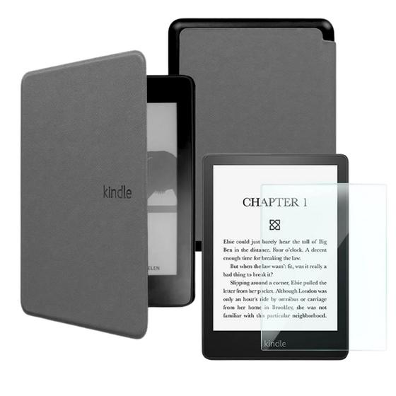 Imagem de Capa rígida + película compatível com Kindle 11 Geração 2022