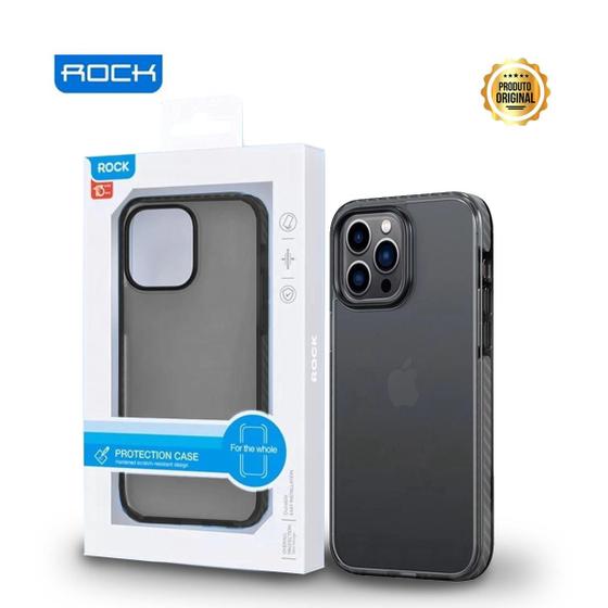 Imagem de Capa Rock Armor Shield para Iphone 14 Pro Max (6.7) - Preto