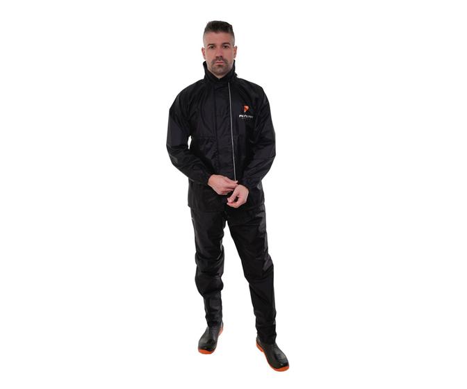 Imagem de Capa roupa conjunto chuva motoqueiro masculina nylon pioneira tam g 0083