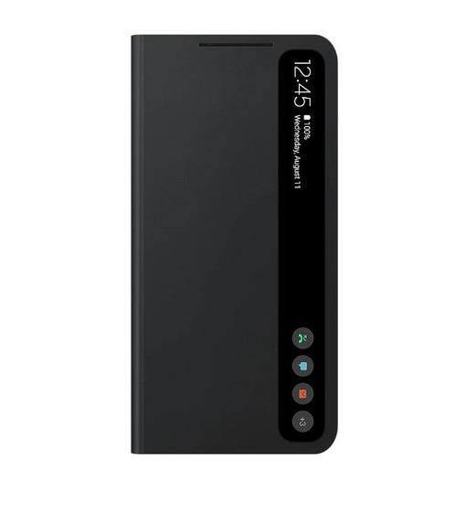 Capa Samsung Galaxy S21 FE Smart Clear View - Preta Menor preço em Capa Samsung Galaxy S21 FE Smart Clear View - Preta