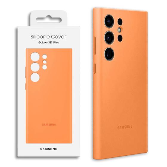 Imagem de Capa Samsung Galaxy S23 Ultra (Tela 6.8) Silicone Original