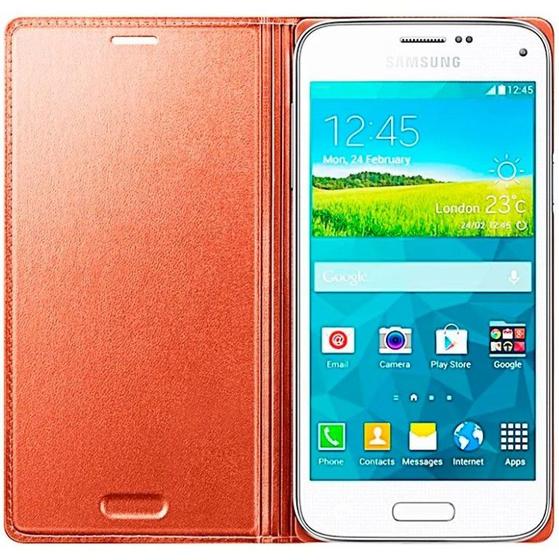 Imagem de Capa Samsung Galaxy S5 mini Flip Cover - Rose Gold