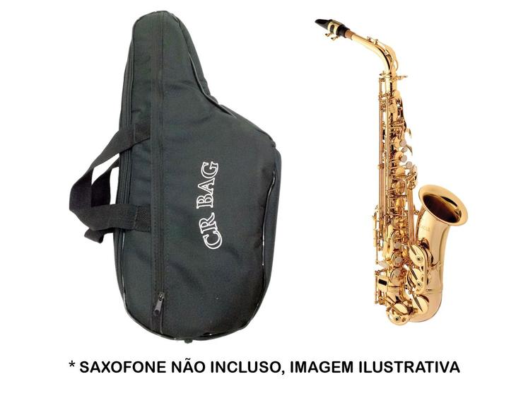 Capa sax alto extra luxo cr bag Outros Instrumentos Musicais