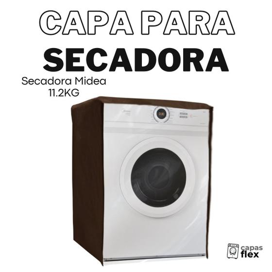 Imagem de Capa secadora midea 11.2kg transparente flex