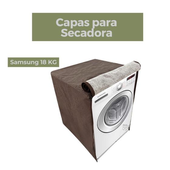 Imagem de Capa secadora samsung 18kg impermeável flex