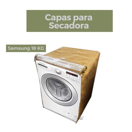 Imagem de Capa secadora samsung 18kg transparente flex