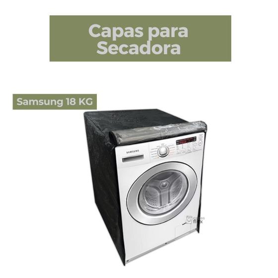 Imagem de Capa secadora samsung 18kg transparente flex