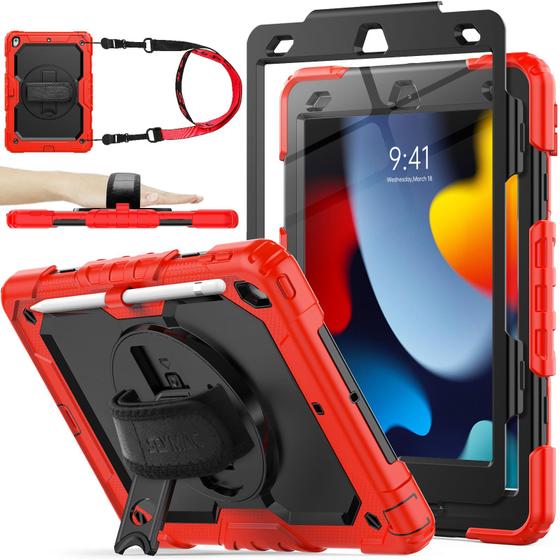 Imagem de Capa SEYMAC para iPad 9ª, 8ª e 7ª Geração (10,2") - Com Acesso a Conectores