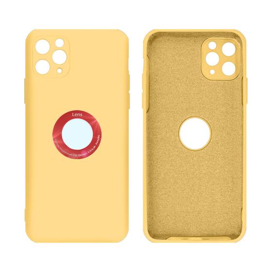 Imagem de Capa Silicone Furo Acrílico Compatível com iPhone 11 Pro Max