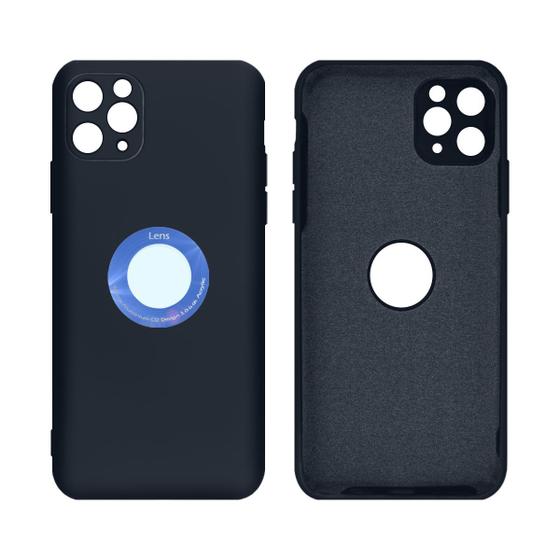 Imagem de Capa Silicone Furo Acrílico Compatível com iPhone 11 Pro Max