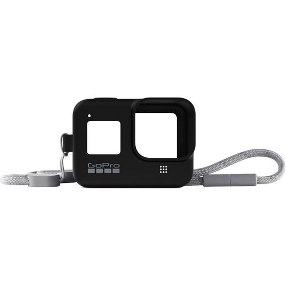 Imagem de Capa Silicone Sleeve + Cordão Lanyard Original para GoPro 8 Black