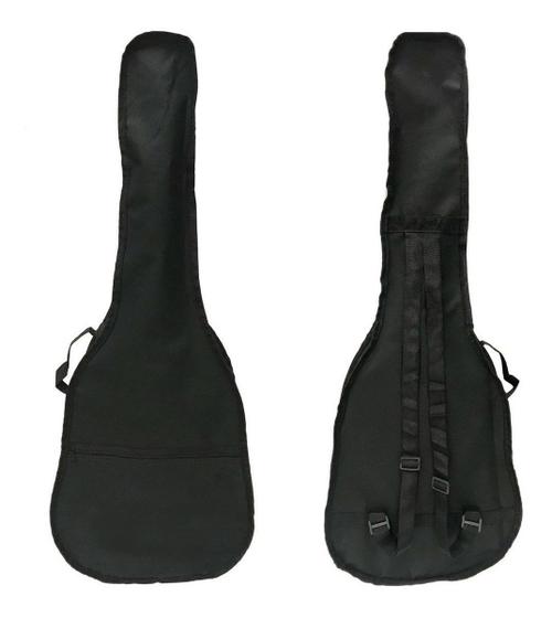 Imagem de Capa simples para violão folk "tagima" com alças e bolso