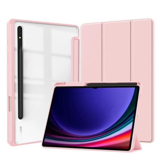 Imagem de Capa Slot Caneta Acrílico Para Galaxy Tab S9+ 12.4 Polegadas