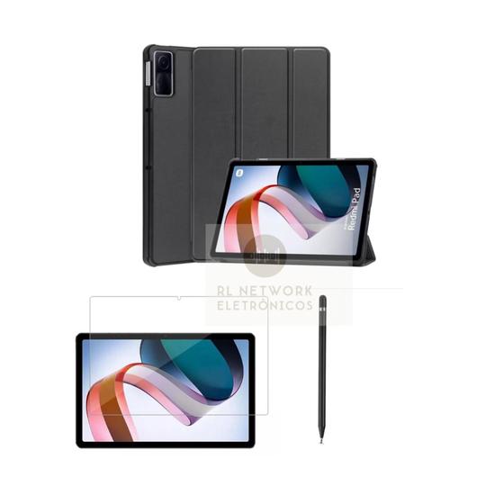 Imagem de Capa Smart + Caneta Touch + Película Para Tablet Redmi Pad 10.6