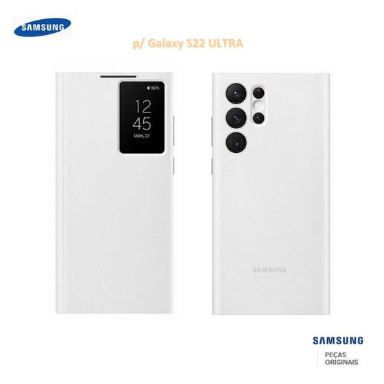 Imagem de Capa Smart Clear View Para Samsung Galaxy S22 Ultra