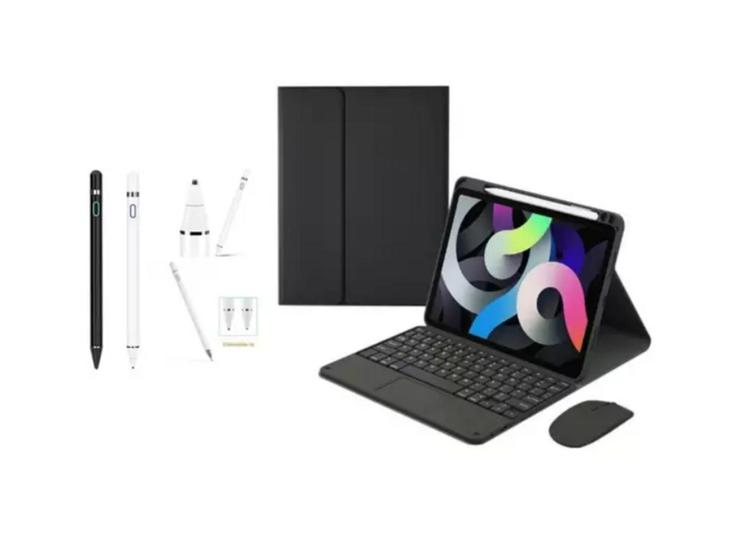 Imagem de Capa Smart Com Teclado + Mouse + Caneta Para Tablet S9 FE