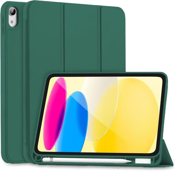Imagem de Capa Smart compatível com iPad 10ª geração com suporte para Pencil