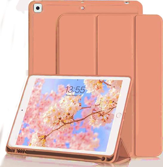 Imagem de Capa Smart Flip Para Apple iPad 9ª 8ª 7ª Geração 10.2 Polegadas Com Suporte para Caneta