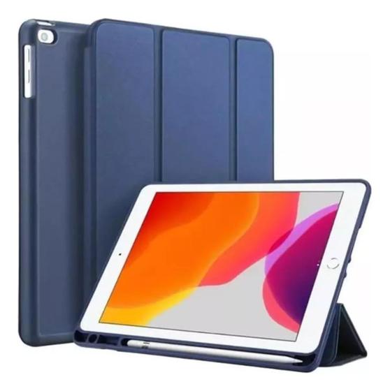 Imagem de Capa Smart Flip Para Tablet iPad Pro 3ª 4ª 5ª 6ª Geração Tela 12,9 Polegadas Com Suporte de Caneta