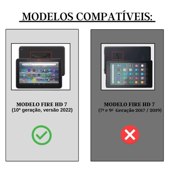 Imagem de Capa Smartcase Magnética Para Tablet Amon Fire Hd7 P8At8Z