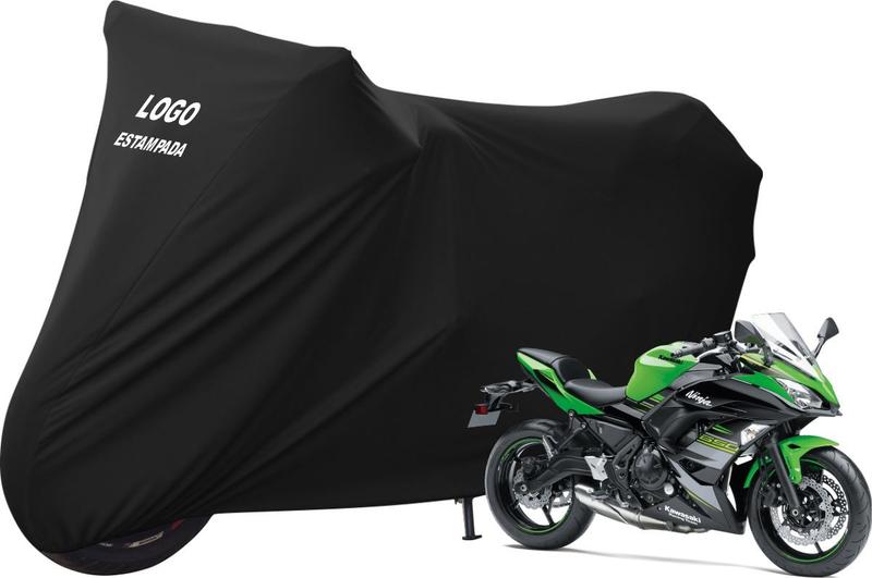 Imagem de Capa Sob Medida De Tecido Para Moto Kawasaki Ninja 650