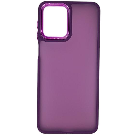 Capa Space Anti Impacto Para Motorola Moto G14 Fosca Roxo Menor preço em Capa Space Anti Impacto Para Motorola Moto G14 Fosca Roxo