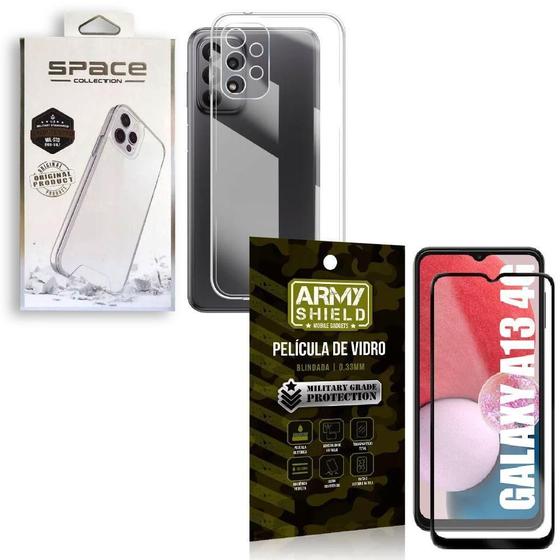 Imagem de Capa Space Collection Galaxy A13 4G + Película 3D Armyshield