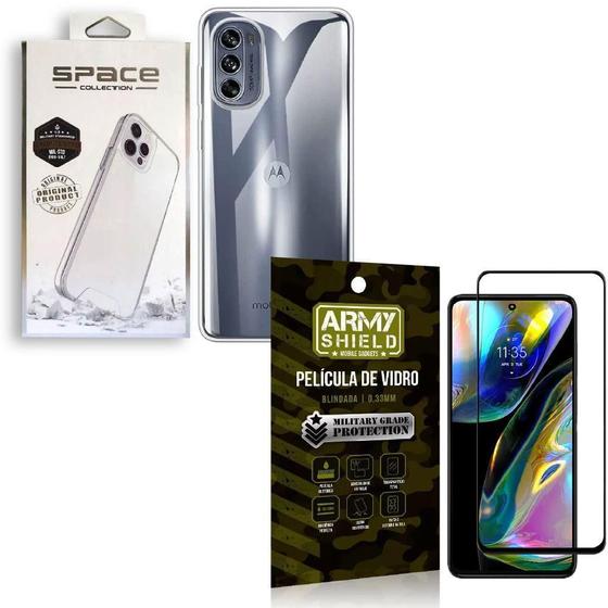 Imagem de Capa Space Collection Moto G82 + Película 3D Armyshield