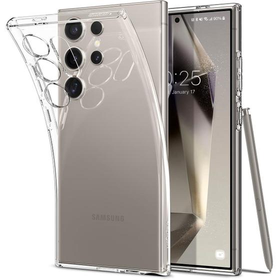 Imagem de Capa Spigen Liquid Crystal para Galaxy S24 Ultra com proteção