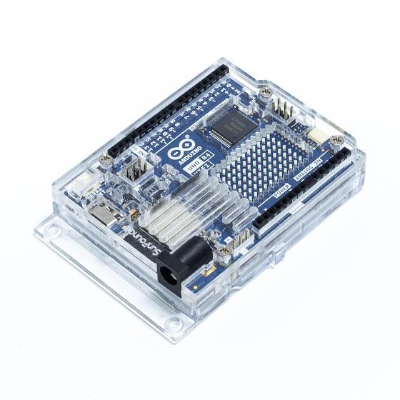 Imagem de Capa SunFounder em acrílico transparente para Arduino UNO R4 WiFi