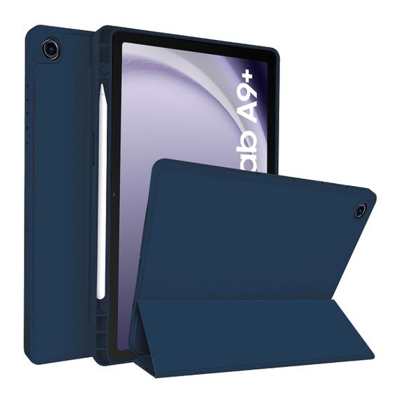 Imagem de Capa Tablet A+ Plus 11 Polegadas Smart Fundo Opaco Porta Pencil Anti Impacto Premium