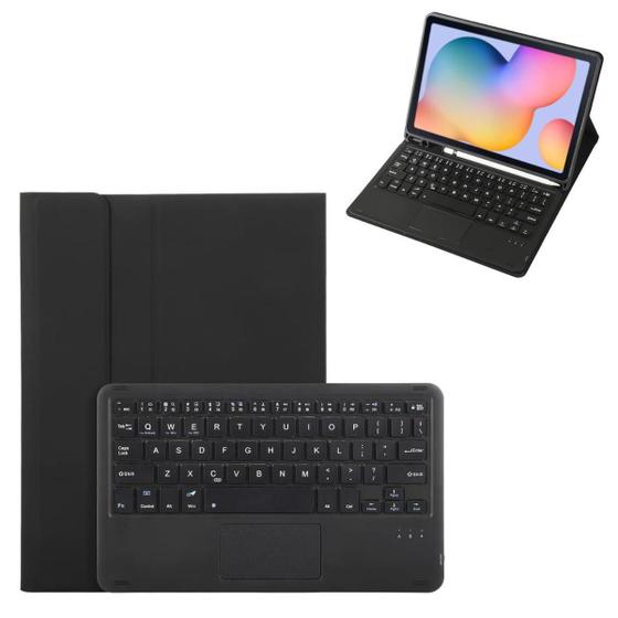 Imagem de Capa Tablet Samsung S6 Lite P619 Com Teclado Preto