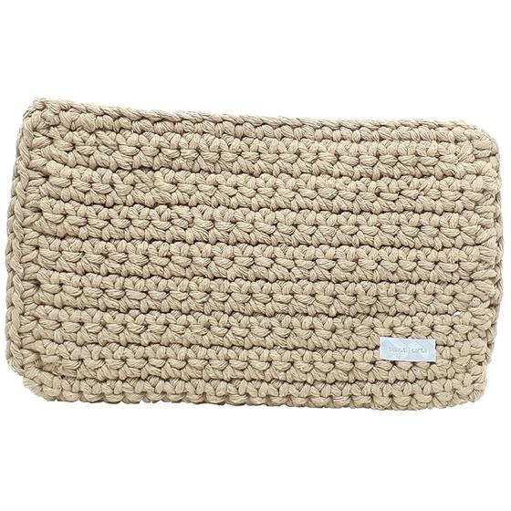 Imagem de Capa Tablet Tessuti Acessories 27x20 Crochet Caramelo