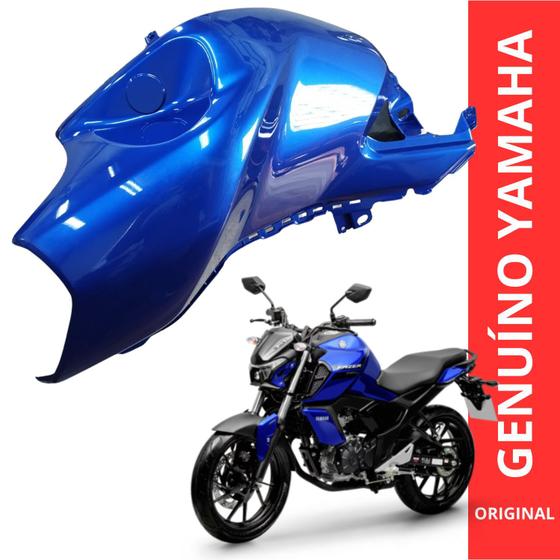 Imagem de Capa Tanque Azul Esquerda Fazer Fz25 Abs 2023 2024 2025