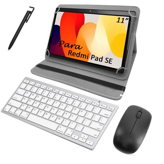 Capa Teclado e Mouse Para Tablet RM Pad SE 11"+ Caneta Menor preço em Capa Teclado e Mouse Para Tablet RM Pad SE 11"+ Caneta