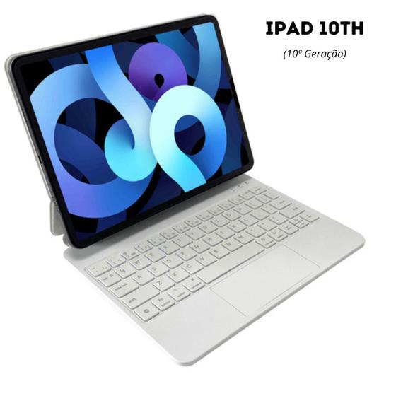 Capa Teclado Magic RGB c Touchpad P iPad Air, Pro 11 e 10th Menor preço em Capa Teclado Magic RGB c Touchpad P iPad Air, Pro 11 e 10th