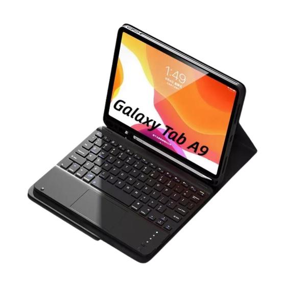 Imagem de Capa Teclado Magnético Com Mousepad Para Tablet A9 8,7 Pol.