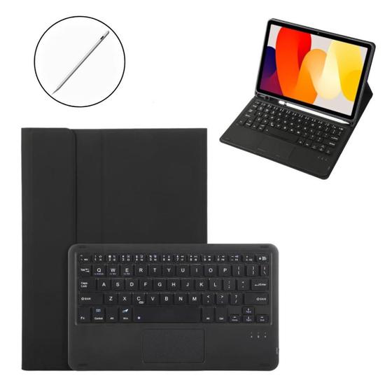 Imagem de Capa Teclado Para Tablet Samsung A9 8.7 X110 X115 + Caneta