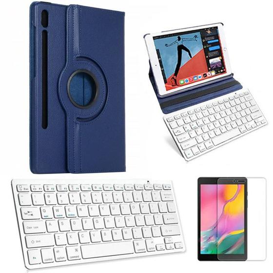 Imagem de Capa/Teclado/Pel para Galaxy Tab S6 SM T860/T865 10,5" Azul