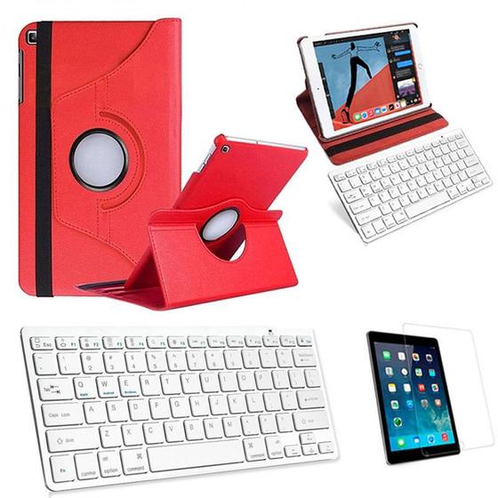 Capa/Teclado/Pel para iPad 10a Geração 10.9" 2023 - Vermelho - BD Net Collections Imagem de Capa/Teclado/Pel para iPad 10a Geração 10.9" 2023 - Vermelho