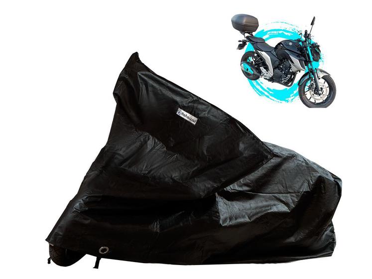 Imagem de Capa Térmica Moto Fazer 250/150 com Baú Proteção Sol e Chuva