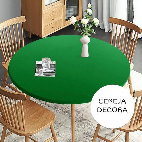 Imagem de Capa Toalha de Mesa Redonda Estilo EIFFEL com Elástico Para Várias Medidas