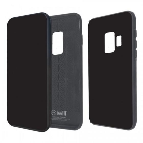 Imagem de Capa Tpu Anti Impacto Glass Case Iwill  Samsung S9 Plus  Preto