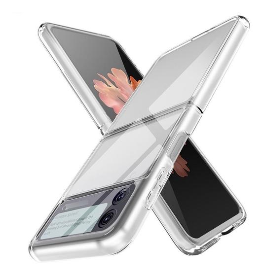 Imagem de Capa Tpu Anti-impacto Transparente compatível com Galaxy Z Flip 4
