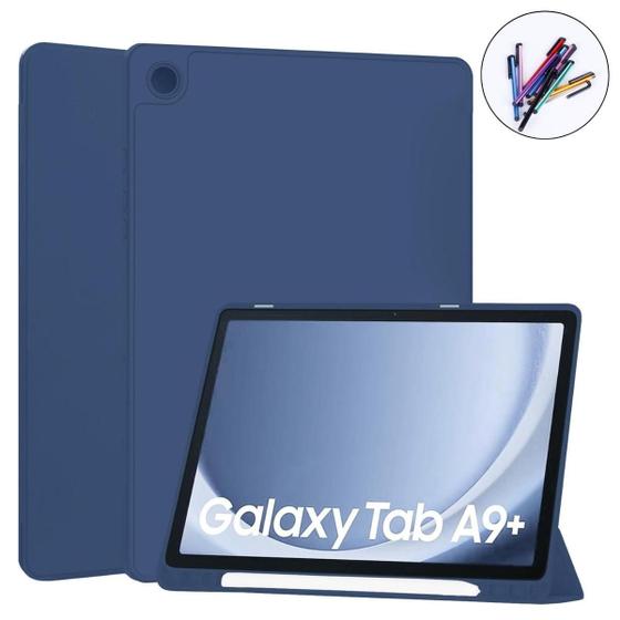 Imagem de Capa Tpu Com Slot + Caneta Touch Tab Samsung A9+ 11 X210