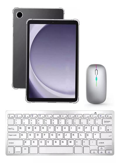 Imagem de Capa TPU Transparente + Teclado e Mouse Bluethooth para A9 Plus X210 11' Lançamento