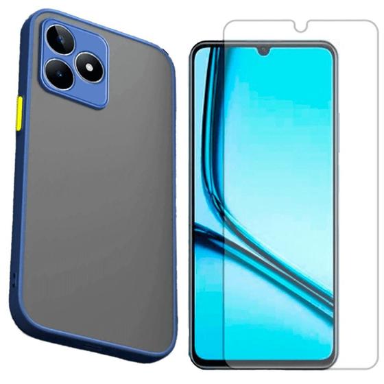 Imagem de Capa Translucida Compativel Com Realme Note 50 + Pelicula Hidrogel