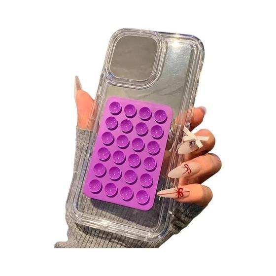 Imagem de Capa Transparente 3D com Ventosa para iPhone - Compatível com Vários Modelos