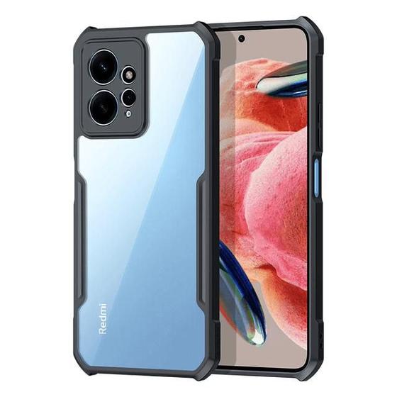 Capa Transparente Anti Impacto Para Xiaomi Redmi Note 12 4G Menor preço em Capa Transparente Anti Impacto Para Xiaomi Redmi Note 12 4G